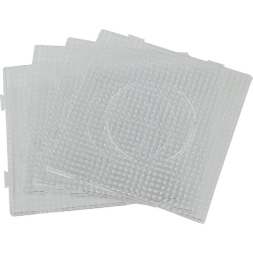 4pcs ABC Clear 145x145mm Square Large Pegboards Board for Hama Fuse Perler Bead