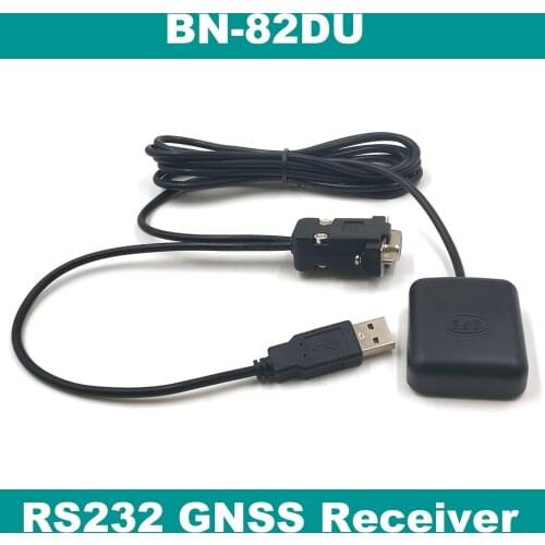 BEITIAN DB9 female+USB male connector,RS-232 GNSS receiver,Dual GPS+GLONASS receiver,9600,NMEA,4M FLASH,BN-82DU
