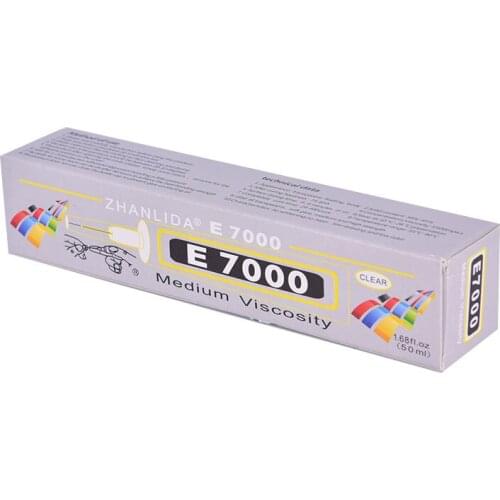 1Pcs E-7000 Glue For Mobile Smartphone Repair Display Glass Touch LCD Format 50/110ml Transparent Glue Color