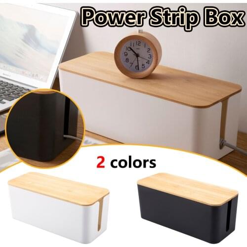 Cable Storage Box Popular Multifunctional Convenient Home Power Socket Storage Box 1pc Charger Socket Network Line Organizer