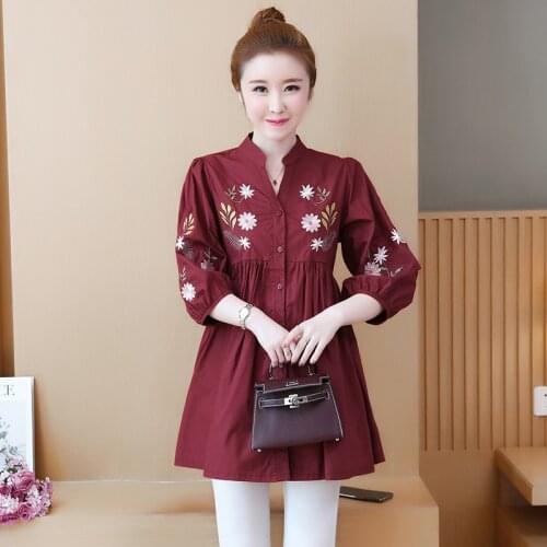 Свободные блузки MLNRFZ China At AliExpress