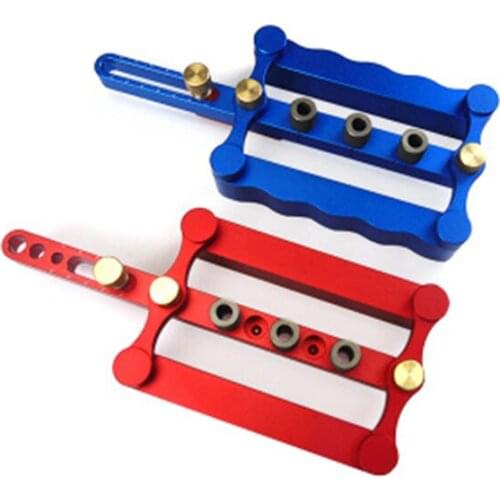 Multi-Function Dowel Hole locator Drilling Tools 3 in 1 Punch locator Joinery Tool Set