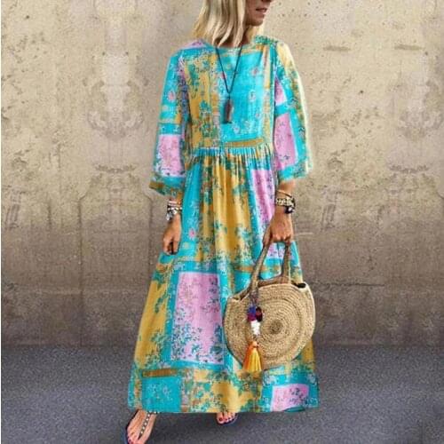 Muslim Abaya Hijab Dress Women Moroccan Kaftan Boho Beach Sundress Islamic Turkey Maxi Party Vestidos Dubai Jilbab Musulman Ropa