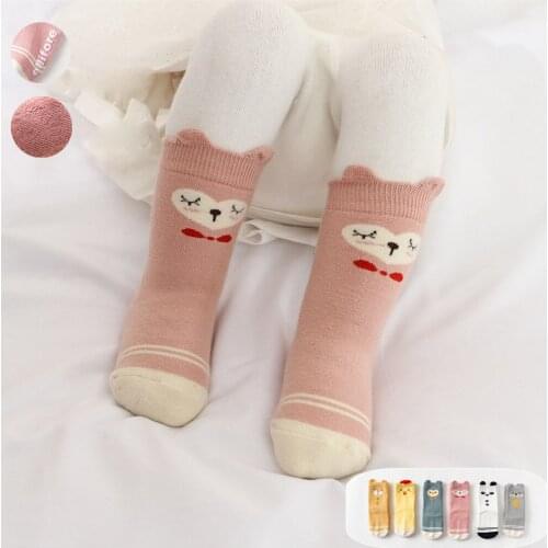 10pair/lot Cartoon Lovely Funny Baby Newborn Long Sock Ballet Wear Thicken Infant Newborn Children Knee High Warmer Socks