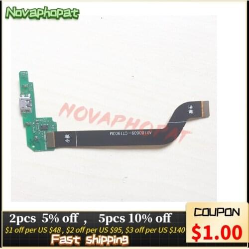 For Redmi 6 6A USB Dock Charging Port Charger Connector Microphone Flex Cable Redmi6 A Mainboard Motherboard Main Ribbon