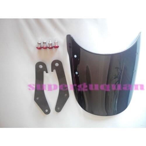 New Style For Suzuki Bandit GSF 600 1200 GS500 GSX1100G VX800 ABS Motorcycle motorbike Windshield/Windscreen+screws High quality