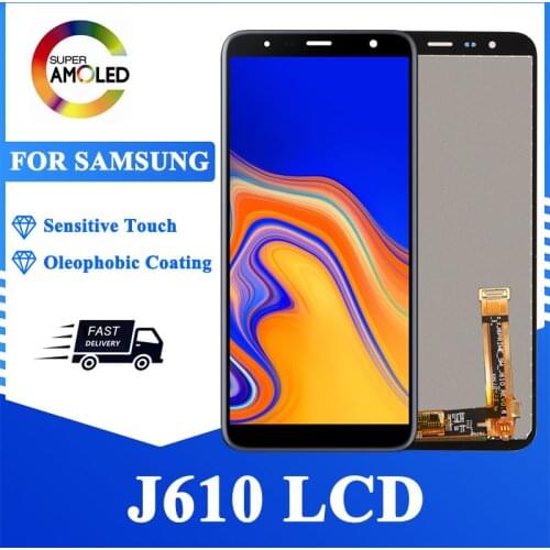 Original 6.0'' LCD Touch Screen Digitizer For Samsung Galaxy J6+ J610 J610F J610FN Display Replacement For Samsung J6 Plus LCD