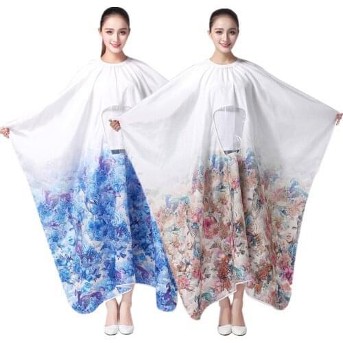 Salon Professional Waterproof Haircut Cape With Visible Window Hair Dyeing Perming Styling Hairdresser Hairdressing Apron Gown