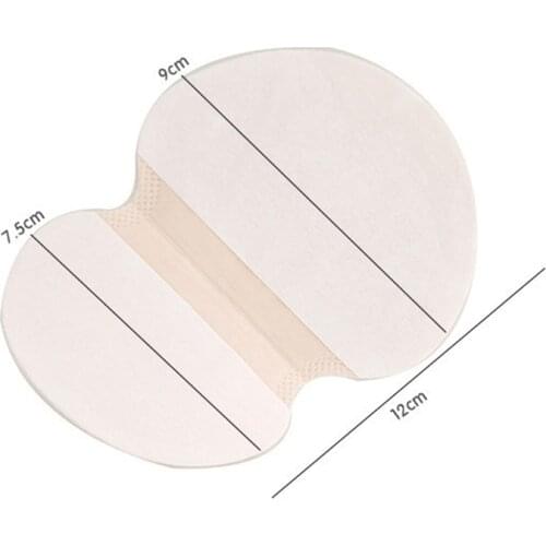 50pcs Underarm Pads Anti Perspiration Dress Shield Armpits Sweat Deodorant Men Women Strong Adhesive Armpit Absorbent Pads