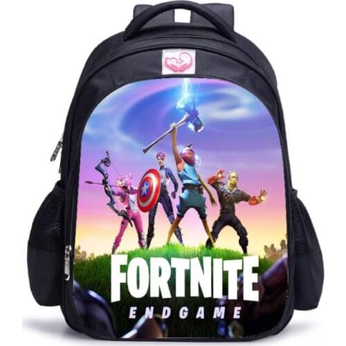 Game FORTNITE Impostors Prints Backpack For Teens Children Casual Knapsack Travel Bags Kids FORTNITE Anime School bag Mochila