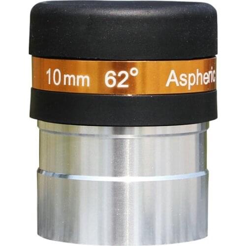 Skyoptikst astronomical telescope eyepiece 1.25'' 10mm 62 degree wide field of view Aspheric Lens