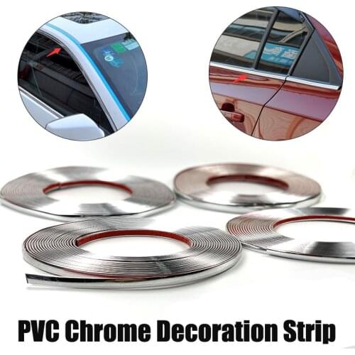 Car styling Decoration Sticker Chrome Strip For Nissan Geniss Juke Almera Primera pathfinder Sentra Versa Altima Sentra PATROL