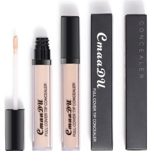 CmaaDU Facial Acne Marks Cover Acne Spots Eye Dark Circles Natural Color Makeup Moisturized Cream Cosmetic for Beginners