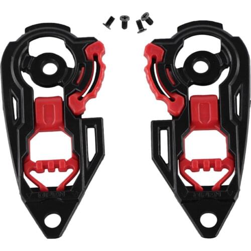 Shield Gear Base Tool Durable Left Right Plate Visor Plastic Accessories Motorcycle Helmet Lens With Screws For K3 K4 K1 K3SV K5