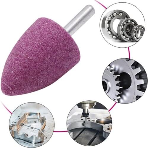 1Pcs 6mm Shank Abrasive Mounted Stone Cylindrical For Dremel Rotary Tool Corundum Grinding Wheel Head Polishing Metal Wood Tool