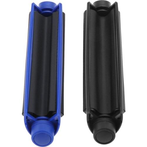 1pc Plastic Manual Cigarette Roller 110mm/4.33in Rolling Papers Machine Blue/Black Tobacco Maker Injector Smoking Gift Accessory