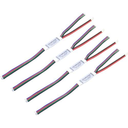 10pcs Mini 4 pin 12V 12A Portable LED RGB Amplifier controller for RGB 5050/3528 SMD led strip