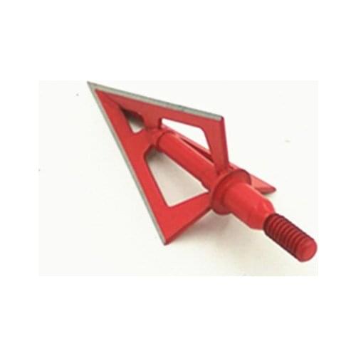 12pcs Archery 100 Grain Broadhead Arrow Point Tips Hunting Arrowhead 3 Blades Steel Arrow Head