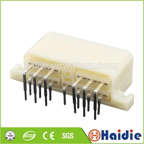 2sets 13pin pcb male plug of 172498-1 automotive car electrical pcb plug auto wiring harness connector 171882-1