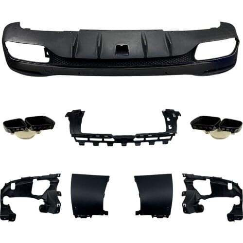 2021 Suitable For Modification the of Mercedes Benz Gle Gls V167 X167 + Gle63 Amg Rear Lip Tail Throat