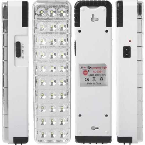 30LED Multi-function Emergency Light Rechargeable LED Safety Lamp 2 Mode For Home Camp Outdoor Dropship