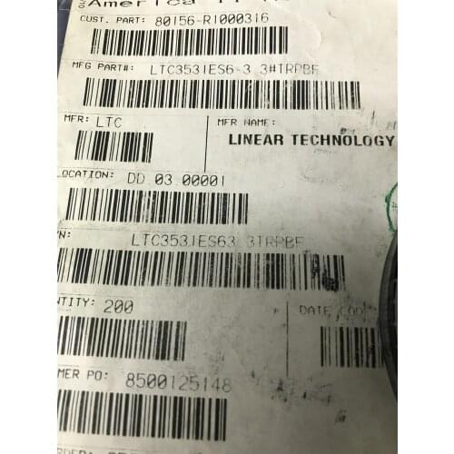 5PCS LTC3531ES63.3TRPBF LTC3531ES LTC3531 LTC3531ES63.3 new Electronic components chip IC