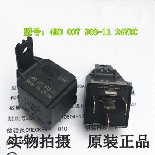 Car auto 24V relay 4RD 007 903-11 4RD-007-903-11 4RD007903-11 24VDC DC24V 24V 5PIN