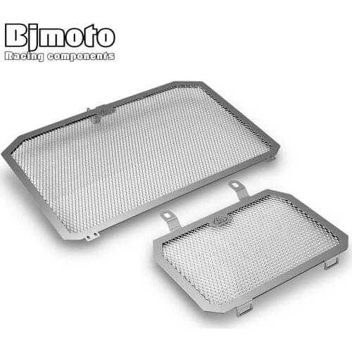 BJMOTO 1PCS Motocross YZF-R1 Aluminum Radiator Grille Guard Cover Protector For Yamaha YZF R1 2015-2017