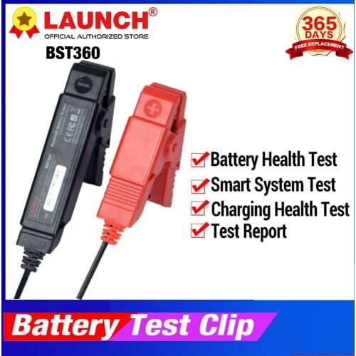 LAUNCH X431 BST360 Battery test Clip Analyzer 12V 2000CCA Voltage Car Battery Tester Charging Cricut Load Tools