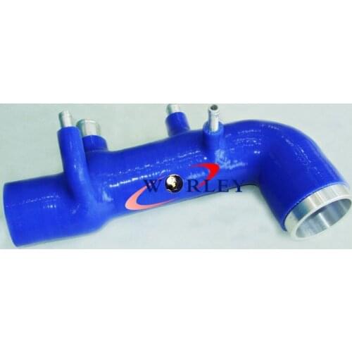 For Subaru GC8 EJ20 WRX STI Induction turbo intake/inlet pipe BLUE hose 1998 1999 2000
