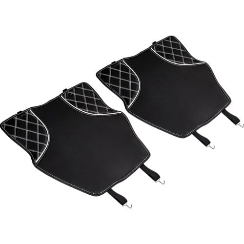 For TESLA MODEL 3 Y 2020 2021 years Wear-proof Anti-Dirty Leather All-inclusive protection Black Car Seat Back Anti kick Pad