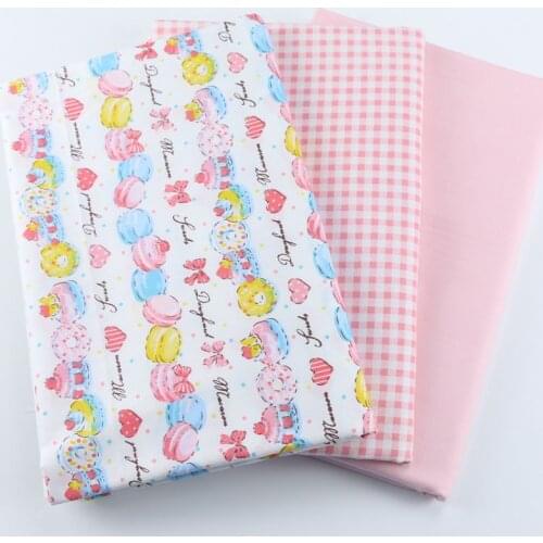Cotton Twill Cloth Sheet Fabric Sweet for DIY Sewing Patchwork Princess 100% Cotton Fabric Printed Baby Fabric Plain Piece