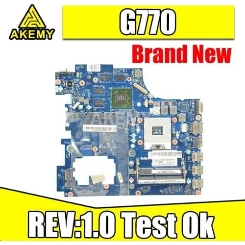 LA-6758P motherboard For Lenovo Ideapad G770 Y770 motherboard PIWG4 LA-6758P REV:1.0 motherboard Test 100% original