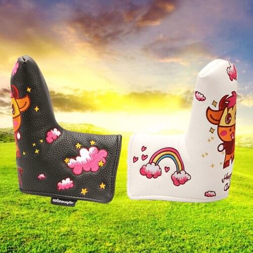 Magnetic Golf Blade Putter Club Headcover Golf Club Headcover Blade Putter Protection Head Cover Clubs Accessories
