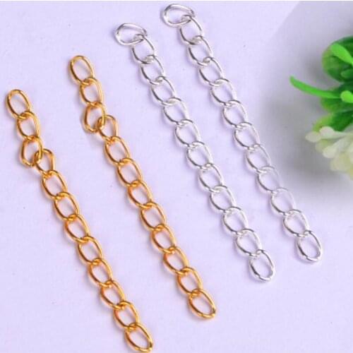 Metal extension chain long chain DIY jewelry accessories wholesale