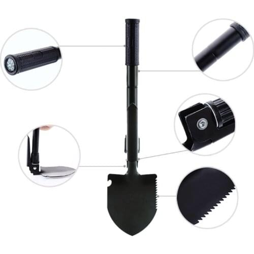 Multi-Purpose Military Tactical Folding Shovel Camping Hiking Survival Tools New Dropshipping