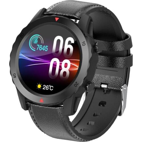 Mens Smart Watch New Full Circle Touch Business Health Continuous Heart Rate Monitoring Bracelet Aerobic Exercise