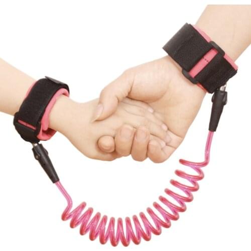 Kids Safety Anti Lost Walking Harness Anti-lost Strap 1.5M Rope Wrist Leash Walking Hand Belt Children Hand Belt Rope