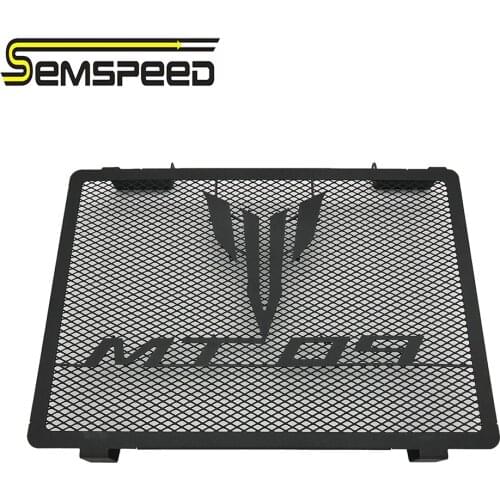 SEMSPEED MT09 MT-09 XSR900 Radiator Grille Cover Guard Protector For Yamaha MT09 Tracer FZ09 FZ-09 FZ 09 2014-2018 2019 2020