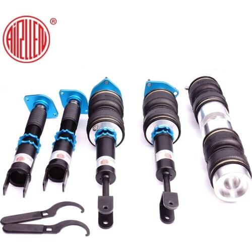 Airllen air suspension coil for Nissa n 350 z33 air spring+coil adjustable damping coilovers airbags+ shock absorber