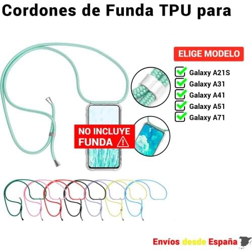Hanging rope for Samsung Galaxy A21S A31 A41 A51 A71. Universal strap easy to install