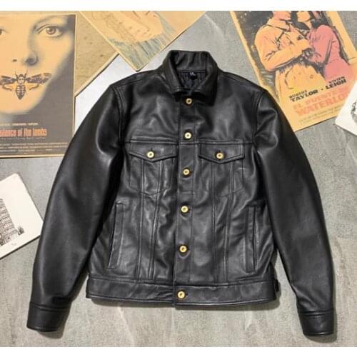 YR!Free shipping.Super sales.$89.99.100% sheepskin coat,Eur size,genuine leather jacket.fashion 507 style leather outwear