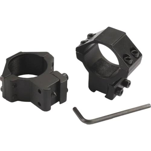 1Pair (2pcs)/lot Hunting Scope Mount 30mm Rings for Weaver Picatinny 11mm Rail For Optics Sight Accessories Hunting Caza