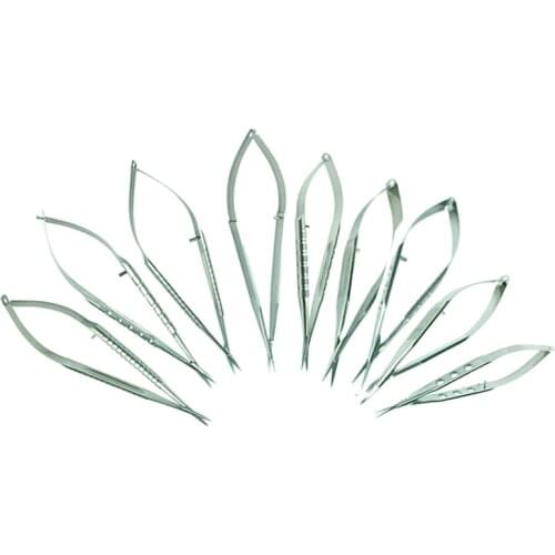 14cm Scissors Ophthalmic Tweezers Stainless Steel Autoclavable Animal Experiment Scissors Tools