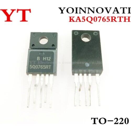 20pcs/lot KA5Q0765RTH KA5Q0765 5Q0765 0765 5Q0765RT IC FPS SWITCH CTV TO-220F-5
