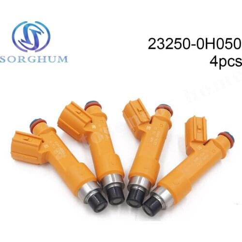 4pcs New 23250-0H050 Fuel Injector For Toyota Camry Highlander RAV4 Solara Scion tC 2.4L Engine