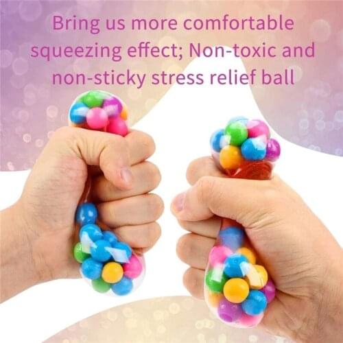 4-Pack Sensory Stress Relief Balls Squishy Stress Ball for Kids and Adults cheap stuff with free shipping stress reliever toys