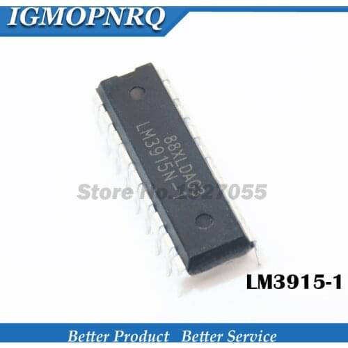 5PCS LM3915N-1 DIP-18 LM3915 DI18P LM3915N-1 3915-1 DIP-18 new
