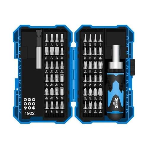 51 PCS multi-function ratchet handle screwdriver set,chrome vanadium steel,computer mechanical maintenance and disassembly tool