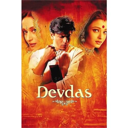 5D DIY Full Round/Square Diamond Painting Devdas Movie Poster Cross Stitch 3D Embroidery Rhinestone Mosaic Home Decor Art Y1497